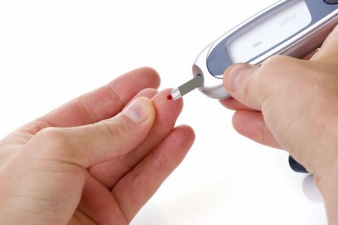 Diabetesaren odol azterketa