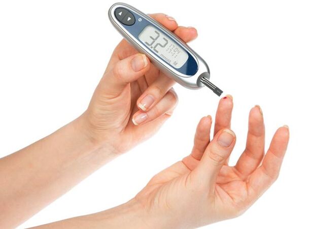 Odol azukrearen adierazleak diabetesa